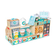 Wooden Cafe Barista Coffee Shop A6