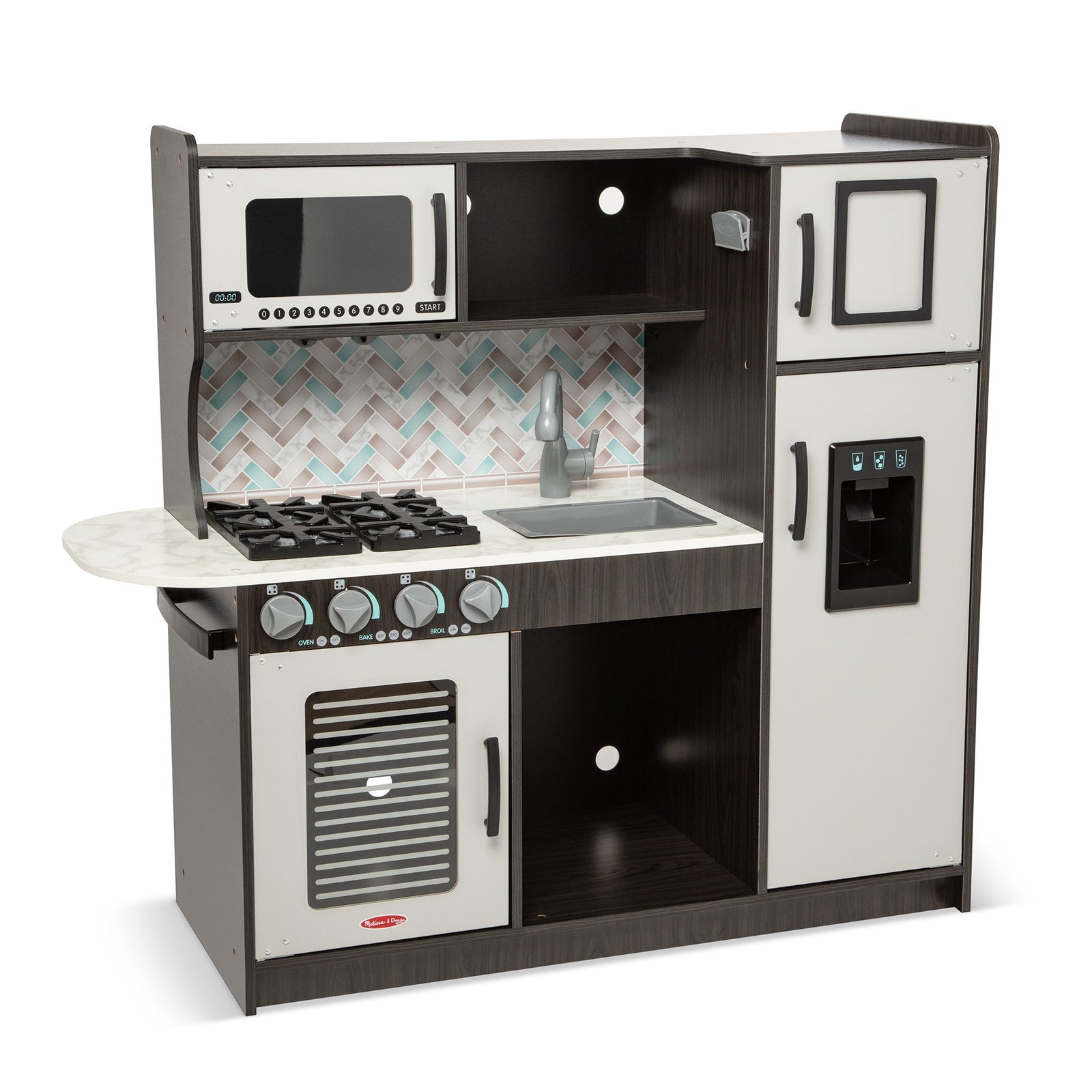 Wooden Chef's Kitchen - Charcoal J9
