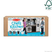 Wooden Chef's Kitchen - Charcoal J9