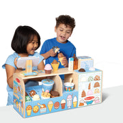 Wooden Cool Scoops Ice Creamery W2