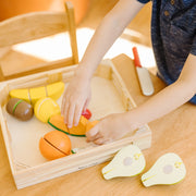 Wooden Cutting Fruit Play Food P9