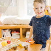 Wooden Cutting Fruit Play Food P9
