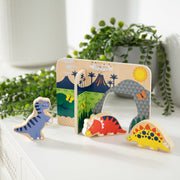 Wooden Dinosaurs Play Set M4