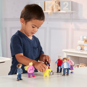 Wooden Doll Family B4