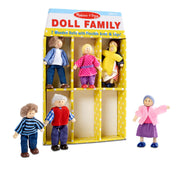 Wooden Doll Family W6