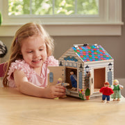 Wooden Doorbell House A9