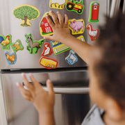 Wooden Farm Magnets M2