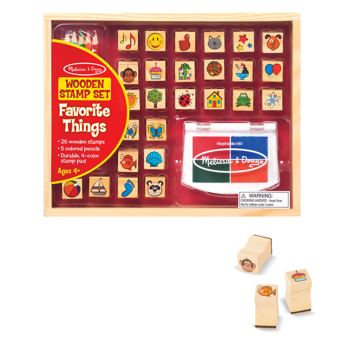Wooden Favorite Things Stamp Set B9