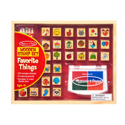 Wooden Favorite Things Stamp Set O8
