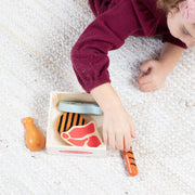 Wooden Food Groups Play Set – Protein J0
