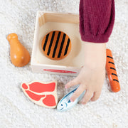 Wooden Food Groups Play Set – Protein J0