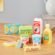 Wooden Fridge Food D4