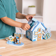 Wooden Gingerbread House Play Set – Winter Frost C8