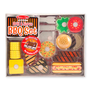 Wooden Grill & Serve BBQ Set C4