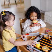 Wooden Grill & Serve BBQ Set C4