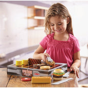 Wooden Grill & Serve BBQ Set C4
