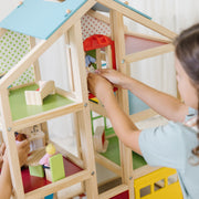 Wooden Hi-Rise Dollhouse T8
