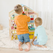 Wooden Hi-Rise Dollhouse T8