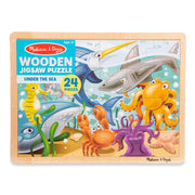 Wooden Jigsaw Puzzle - Under the Sea - 24 Pieces F7