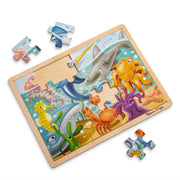 Wooden Jigsaw Puzzle - Under the Sea - 24 Pieces F7