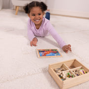 Wooden Jigsaw Puzzles in a Box - Dinosaurs C9