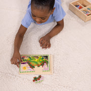 Wooden Jigsaw Puzzles in a Box - Dinosaurs C9