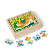 Wooden Jigsaw Puzzles in a Box - Pets H3
