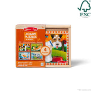 Wooden Jigsaw Puzzles in a Box - Pets H3