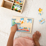 Wooden Jigsaw Puzzles in a Box - Pets Y2