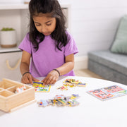 Wooden Jigsaw Puzzles in a Box - Vehicles L8