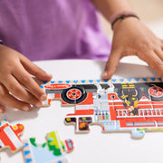 Wooden Jigsaw Puzzles in a Box - Vehicles L8