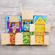 Wooden Latches Board S4