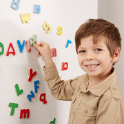 Wooden Letter Alphabet Magnets V9