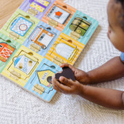 Wooden Magnetic Hide & Seek Board M2