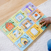Wooden Magnetic Hide & Seek Board M2