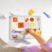 Wooden Magnetic Ice Cream Puzzle & Play Set - 16 Pieces I2