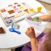 Wooden Magnetic Ice Cream Puzzle & Play Set - 16 Pieces I2