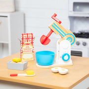 Wooden Make-a-Cake Mixer Set N4