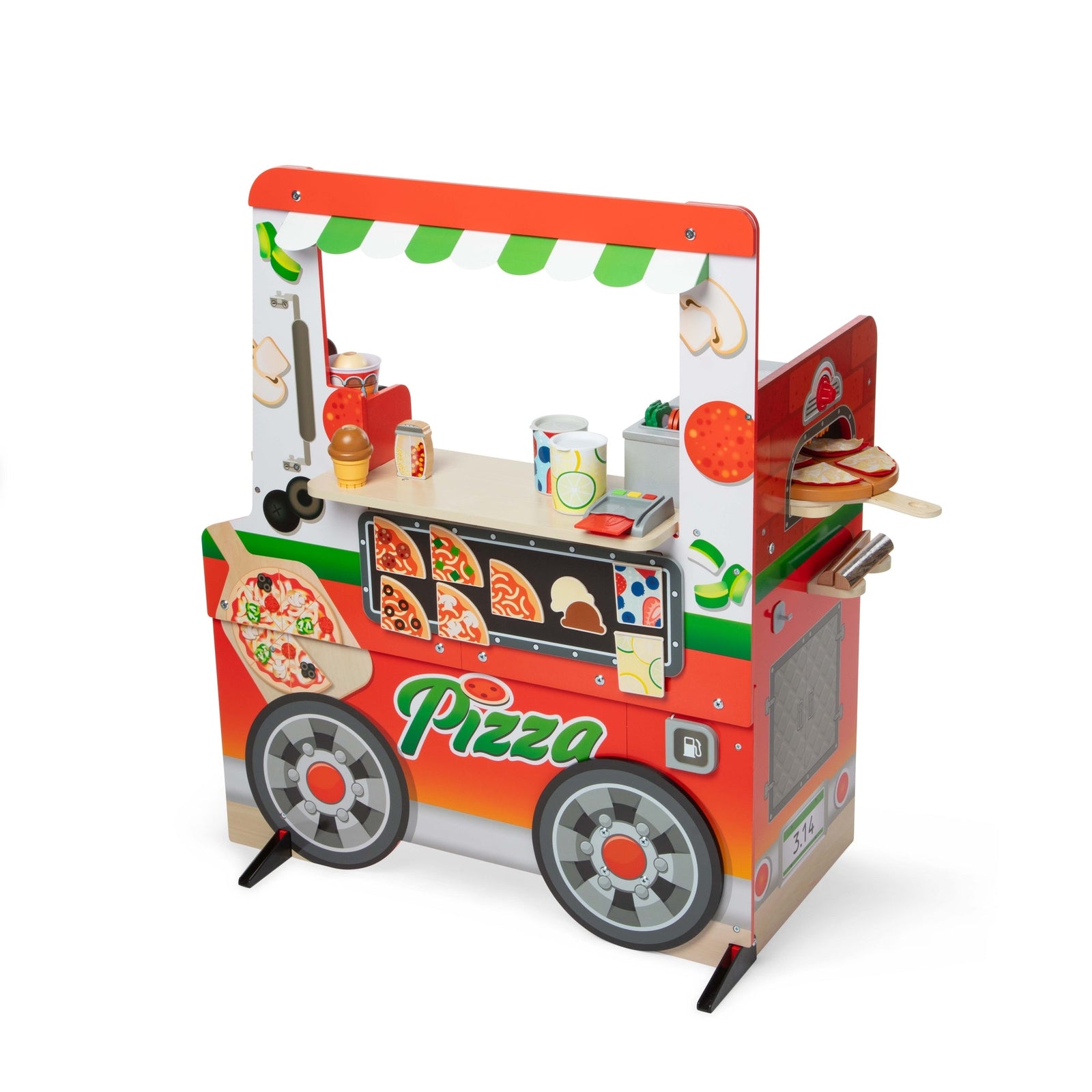 Wooden Pizza Food Truck Activity Center E3
