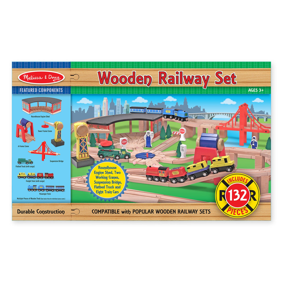 Wooden Railway Set I0