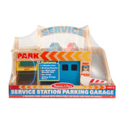 Wooden Service Station Parking Garage F0