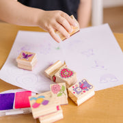 Wooden Stamp Set - Friendship Q1