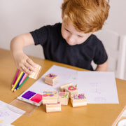 Wooden Stamp Set - Friendship Q1