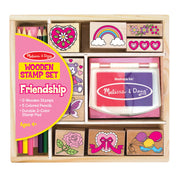 Wooden Stamp Set - Friendship Q9