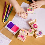 Wooden Stamp Set - Friendship Q9
