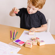 Wooden Stamp Set - Friendship Q9