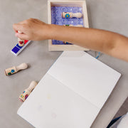 Wooden Stamp Set - Happy Handles Q3