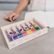 Wooden Stamp Set - Happy Handles W6