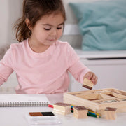 Wooden Stamp Set - Horses Z6