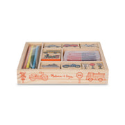 Wooden Stamp Set - Vehicles T6